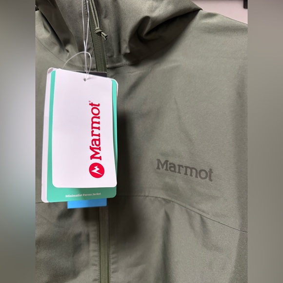 $195 MSRP NWT Marmot Men's Minimalist Pertex® Rain Jacket size medium - Picture 6 of 10